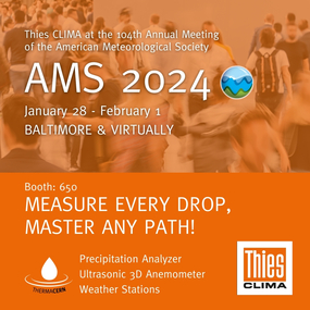 104ª Reunión Anual de la AMS 2024 / Baltimore EE.UU. (Sociedad Meteorológica Americana)